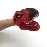 Max Dinosaur Hand Puppet Tyrannosaurus Gloves Party Scared Toy for Child Red