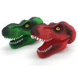 Max Dinosaur Hand Puppet Tyrannosaurus Gloves Party Scared Toy for Child Red