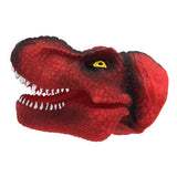 Max Dinosaur Hand Puppet Tyrannosaurus Gloves Party Scared Toy for Child Red