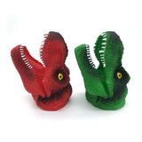 Max Dinosaur Hand Puppet Tyrannosaurus Gloves Party Scared Toy for Child Red