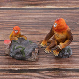 Max Cute Animal Plastic Toys Snub-nosed Monkey Model for Xmas Gift  Style - 2