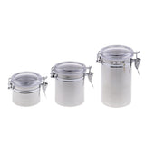 Max Stainless Steel Pipe Tobacco Tin Can Humidifier Humidor Box Pot Capacity A