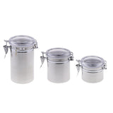 Max Stainless Steel Pipe Tobacco Tin Can Humidifier Humidor Box Pot Capacity A