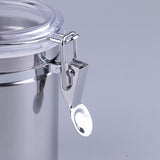 Max Stainless Steel Pipe Tobacco Tin Can Humidifier Humidor Box Pot Capacity B