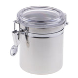 Max Stainless Steel Pipe Tobacco Tin Can Humidifier Humidor Box Pot Capacity B