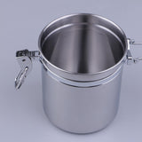 Max Stainless Steel Pipe Tobacco Tin Can Humidifier Humidor Box Pot Capacity B