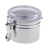 Max Stainless Steel Pipe Tobacco Tin Can Humidifier Humidor Box Pot Capacity C