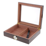 Maxbell Spanish Cedar Cigar Humidor w/ Humidifier Hygrometer Cigar Box Case for 20s