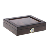 Maxbell Spanish Cedar Cigar Humidor w/ Humidifier Hygrometer Cigar Box Case for 20s