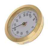 Max Professional Cigar Hygrometer Cigar Humidor Humidifier Hygrometer Golden