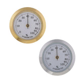 Max Professional Cigar Hygrometer Cigar Humidor Humidifier Hygrometer Golden