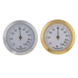Max Professional Cigar Hygrometer Cigar Humidor Humidifier Hygrometer Golden