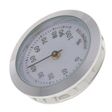 Max Professional Cigar Hygrometer Cigar Humidor Humidifier Hygrometer Silver