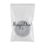 Max Professional Cigar Hygrometer Cigar Humidor Humidifier Hygrometer Silver