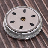 Max Professional Cigar Hygrometer Cigar Humidor Humidifier Hygrometer Silver