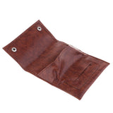 Max Smoking Pipe Pouch Bag Organize Case Pipe Tool Lighter Holder Pocket Brown