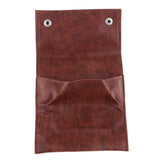 Max Smoking Pipe Pouch Bag Organize Case Pipe Tool Lighter Holder Pocket Brown