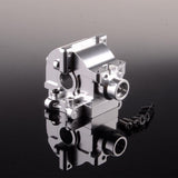 Max 1/set Aluminum Alloy Front Rear Gearbox Assembly for HSP 1/10 RC Car Silver