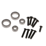 Max 1/set Aluminum Alloy Front Rear Gearbox Assembly for HSP 1/10 RC Car Silver