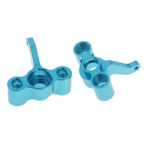 Max 166011 06044 Front Steering Hub Carrier L/R for 1/10 HSP 94166 RC Car Blue