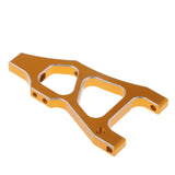 Max 2x166019 Aluminum Alloy Front Lower Suspension Arm For 1/10 HSP 94177 Golden