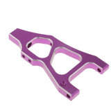 Max 2x166019 Aluminum Alloy Front Lower Suspension Arm For 1/10 HSP 94177 Purple