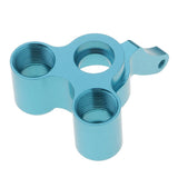 Max 166012 06045 Rear Steering Hub Carrier L/R for 1/10 HSP 94166 RC Cars Blue