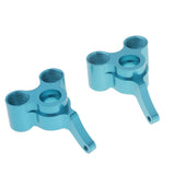 Max 166012 06045 Rear Steering Hub Carrier L/R for 1/10 HSP 94166 RC Cars Blue
