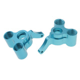 Max 166012 06045 Rear Steering Hub Carrier L/R for 1/10 HSP 94166 RC Cars Blue
