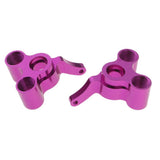 Max 166012 06045 Rear Steering Hub Carrier L/R for 1/10 HSP 94166 RC Cars Purple