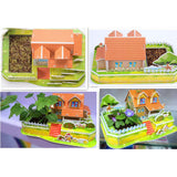 Max 3D House Jigsaw Puzzle Model Building Kits for Kids Educational Toy Gift Z04