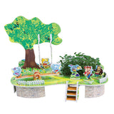 Max 3D DIY Cartoon House Assembling Paper Puzzles Toy for Kids Educational M003
