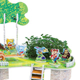 Max 3D DIY Cartoon House Assembling Paper Puzzles Toy for Kids Educational M003