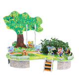 Max 3D DIY Cartoon House Assembling Paper Puzzles Toy for Kids Educational M003