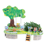 Max 3D DIY Cartoon House Assembling Paper Puzzles Toy for Kids Educational M003