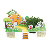 Max 3D DIY Cartoon House Assembling Paper Puzzles Toy for Kids Educational M004