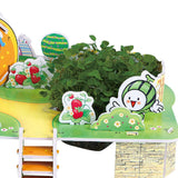 Max 3D DIY Cartoon House Assembling Paper Puzzles Toy for Kids Educational M004
