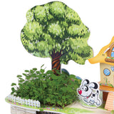 Max 3D DIY Cartoon House Assembling Paper Puzzles Toy for Kids Educational M005