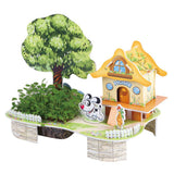 Max 3D DIY Cartoon House Assembling Paper Puzzles Toy for Kids Educational M005