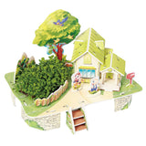Max 3D DIY Cartoon House Assembling Paper Puzzles Toy for Kids Educational M010