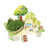 Max 3D DIY Cartoon House Assembling Paper Puzzles Toy for Kids Educational M010