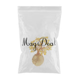 Max Wealth Lucky Money Tree Feng Shui Crystal Plastic Tree Home Decor Yellow