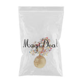 Max Wealth Lucky Money Tree Feng Shui Crystal Plastic Tree Home Decor Colorful