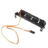 Max 4 LED Light Bar Bright Lamp for SCX10 90046 D90 Traxxas TRX4 1/10  Red blue