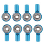 Max M3 Link Rod End Ball Joint for 1/10 Redcat HPI HSP Traxxas RC Trucks Blue