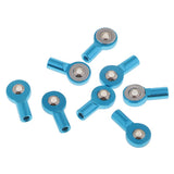Max M3 Link Rod End Ball Joint for 1/10 Redcat HPI HSP Traxxas RC Trucks Blue