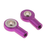 Max M3 Link Rod End Ball Joint for 1/10 Redcat HPI HSP Traxxas RC Trucks Purple