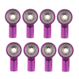 Max M3 Link Rod End Ball Joint for 1/10 Redcat HPI HSP Traxxas RC Trucks Purple
