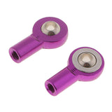 Max M3 Link Rod End Ball Joint for 1/10 Redcat HPI HSP Traxxas RC Trucks Purple