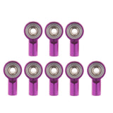 Max M3 Link Rod End Ball Joint for 1/10 Redcat HPI HSP Traxxas RC Trucks Purple